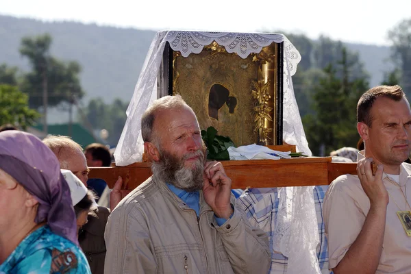 Procesja religijna — Zdjęcie stockowe