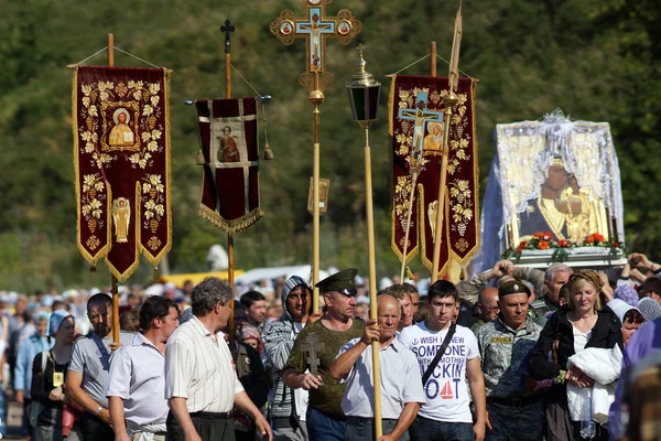 Religiös procession — Stockfoto