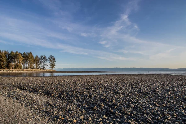 Джордан Ривер Бич Острове Ванкувер Британская Колумбия — стоковое фото