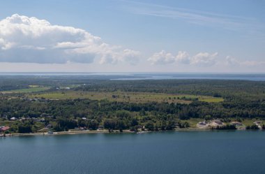 Gore Bay, Ontario, Kanada 'daki Manitoulin Adası kıyısında.