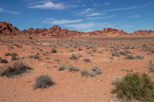 View Aztec Sandstone Valley Fire State Park Nevada Usa — Zdjęcie stockowe