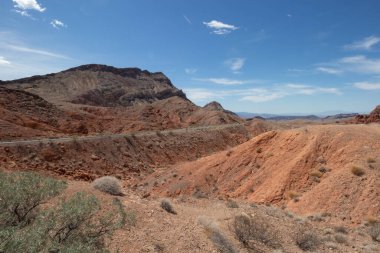 View from the Northshore Summit Trail in the Lake Mead Recreation Area in Nevada
