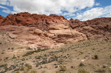 desert landscape at Red Rock Canyon National Conservation Area in Las Vegas, Nevada