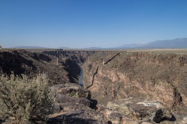 Rio Grande Gorge Bridge in New Mexico, United States