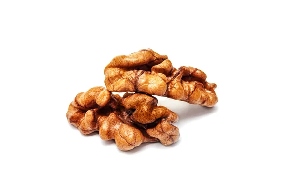 Nueces aisladas en blanco —  Fotos de Stock