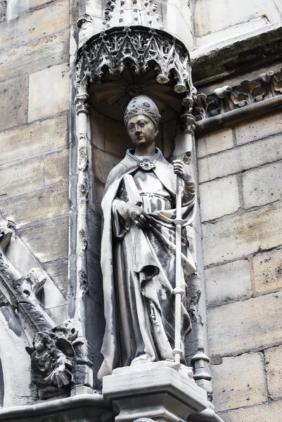 Gotiska staty, paris — Stockfoto