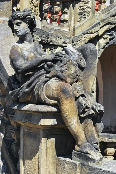 Statue du Palais de Troja à Prague — Photo