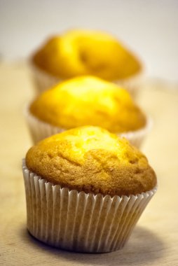 muffins op plaat