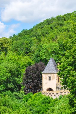 Karlstejn yeşil tepe, Prag Kalesi