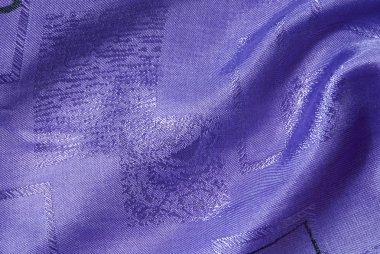 Mor kumaş dokulu arka plan