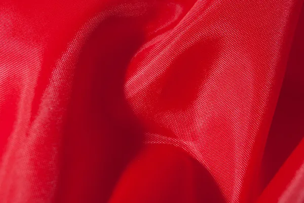 Red textile background — Stock Photo, Image