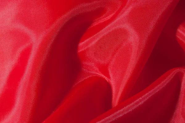 Red textile background — Stock Photo, Image