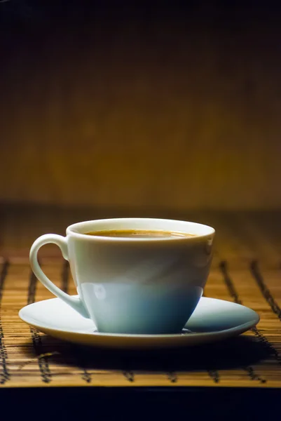 Chávena branca de café — Fotografia de Stock