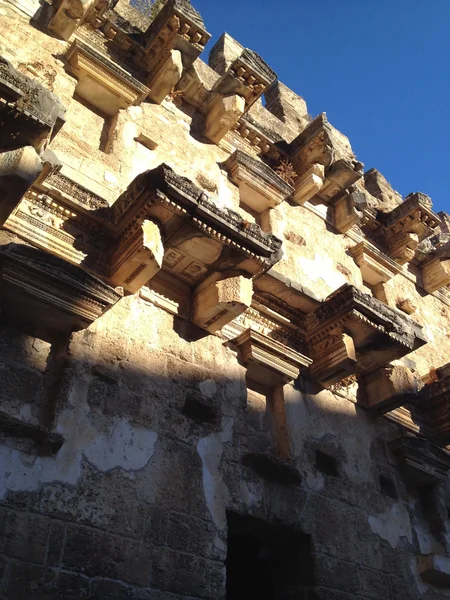 Amfitheater in aspendos — Stockfoto