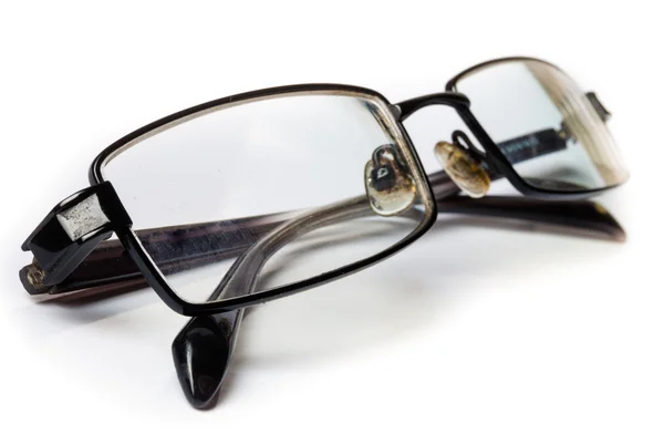 Glassessment moderno isolado em branco — Fotografia de Stock