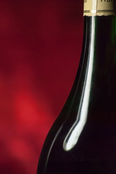 Vinflaska — Stockfoto