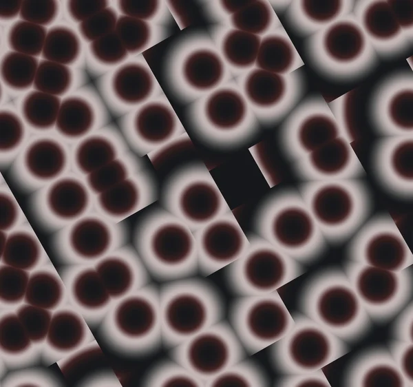 Клетки, созданные компьютером шаблон — стоковое фото