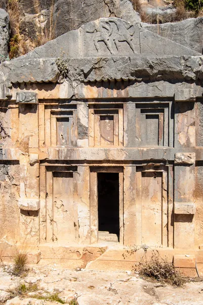 Antika staden av myra, antalya, Turkiet — Stockfoto