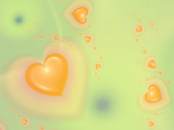 Background with hearts — Stock Photo, Image