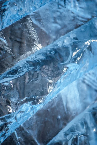 Padrão de gelo — Fotografia de Stock