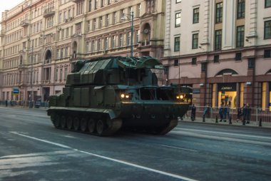 Moskova zafer geçit töreni provası