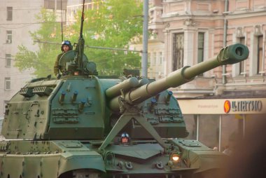 Moskova zafer geçit töreni provası