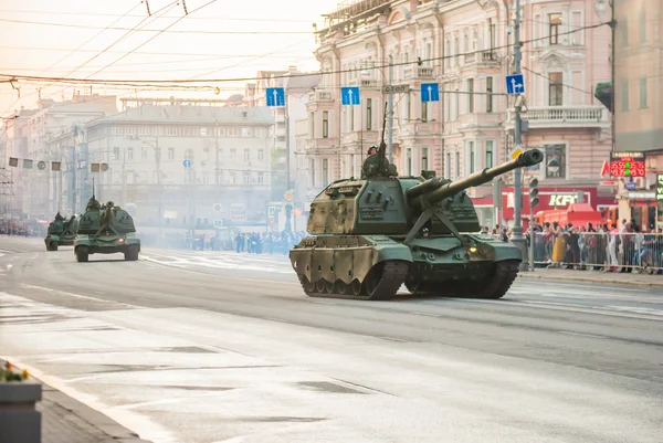 Московский парад — стоковое фото