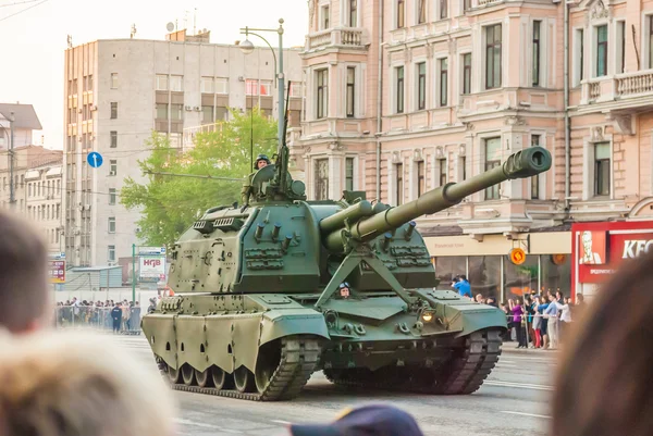 Moscow Victory Parade Rehearsal — Stock Photo, Image