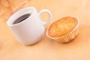 ahşap yüzey üzerinde beyaz Çin fincan Espresso kahve 