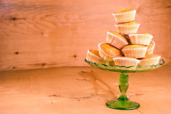 Muffins in der Vase — Stockfoto