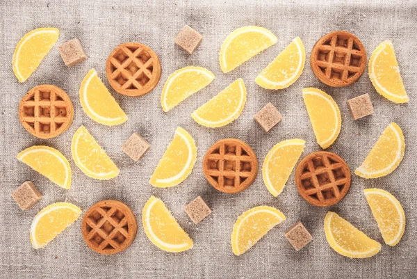 Pedaços de marmelada — Fotografia de Stock