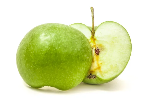 Grüner Apfel — Stockfoto