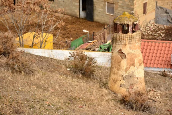 瓜迪克斯地区洞房的乡村烟囱 — 图库照片