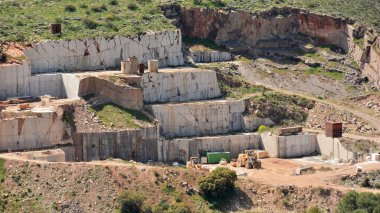 Sierra Elvira, Granada 'daki mermer ocağı.