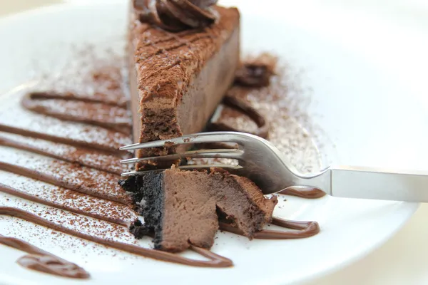 Κέικ σοκολάτας — Φωτογραφία Αρχείου