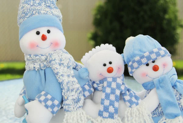 Summer snowmen Royalty Free Stock Images