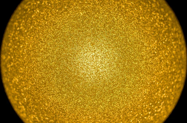 Złota Kula kolorowe wyśrodkowany — Zdjęcie stockowe