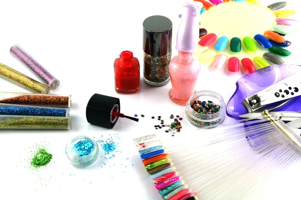 Glitter için tırnak cilası