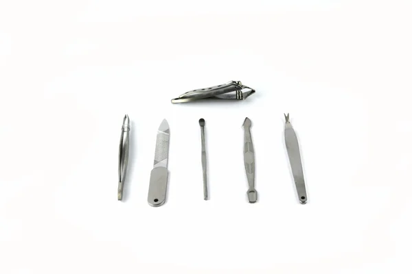 Manicure tool-set isolated — Stock Photo, Image