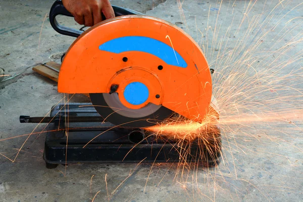 Grinder sparks — Stock Photo, Image