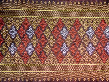 renkli batik kumaş kumaş arka plan