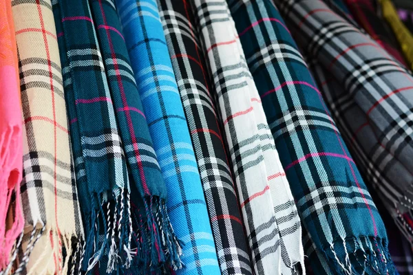 Färgglad scarf — Stockfoto