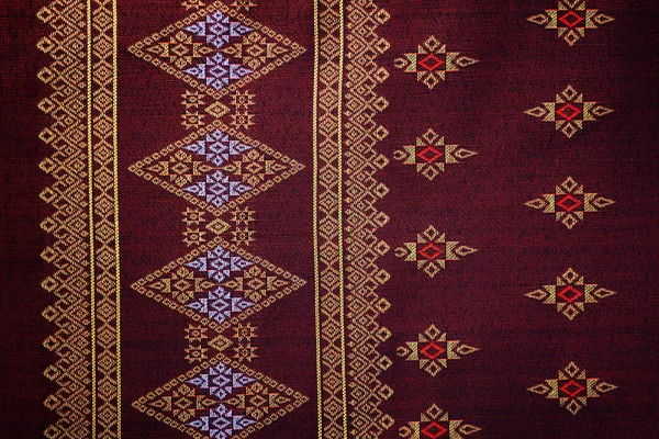 Fundo de tecido batik colorido — Fotografia de Stock