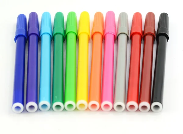 Crayola isolé sur blanc — Photo