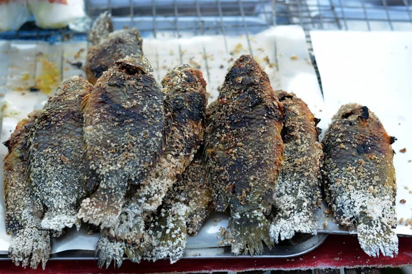 Fish were burned — Stock Photo, Image