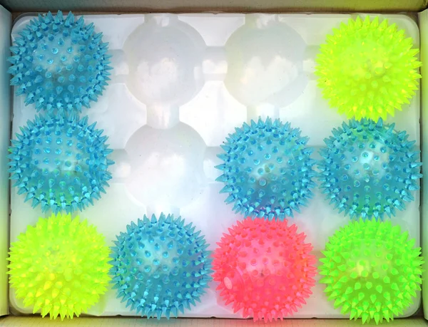 Spiny plastic ball — Stock Photo, Image