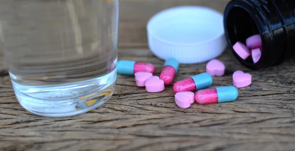 Assorted pills pills for health care — Stock Photo, Image