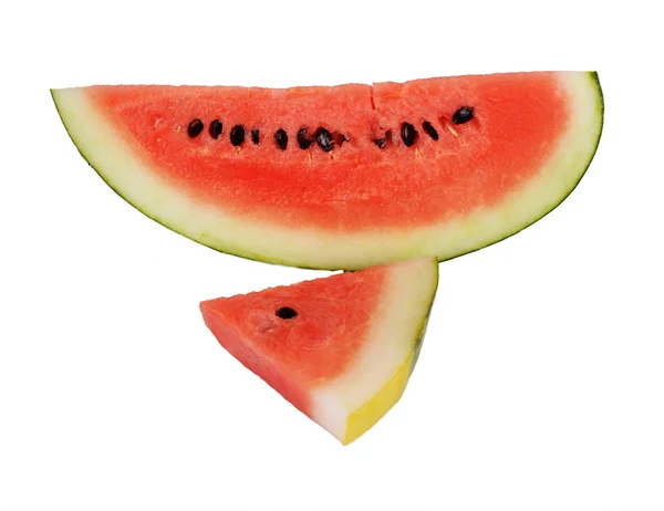 Sliced ripe watermelon isolated — Stock Photo, Image