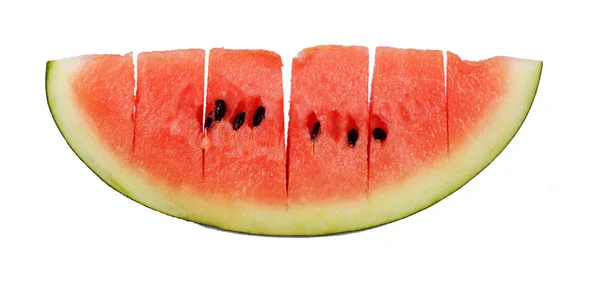 Sliced ripe watermelon isolated — Stock Photo, Image