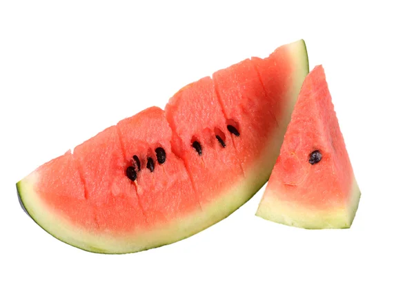 Sliced ripe watermelon isolated — Stock Photo, Image